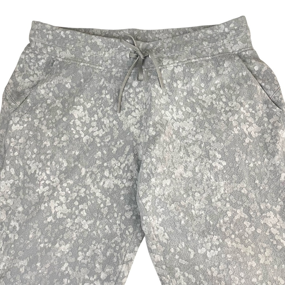 lululemon Ready To Rulu Jogger Crop Speckle Spritz Grey Silver Sz 14 - Picture 8 of 16